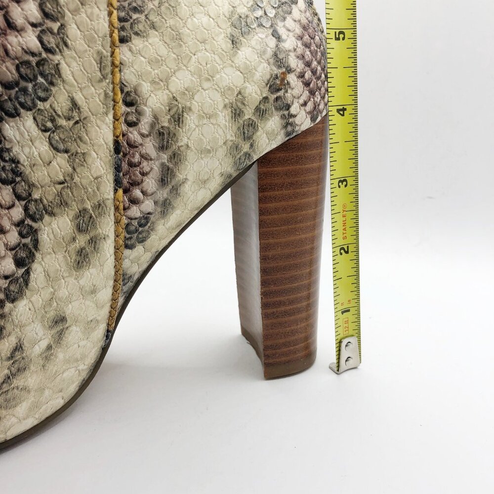 Steve Madden Trista Multicolor Python Pattern Hig… - image 2